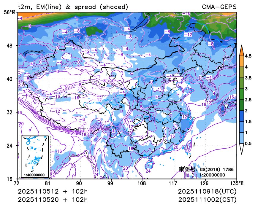11/05 20时 +102小时