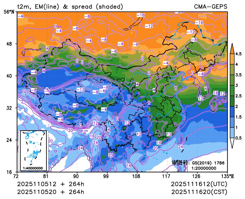 11/05 20时 +264小时