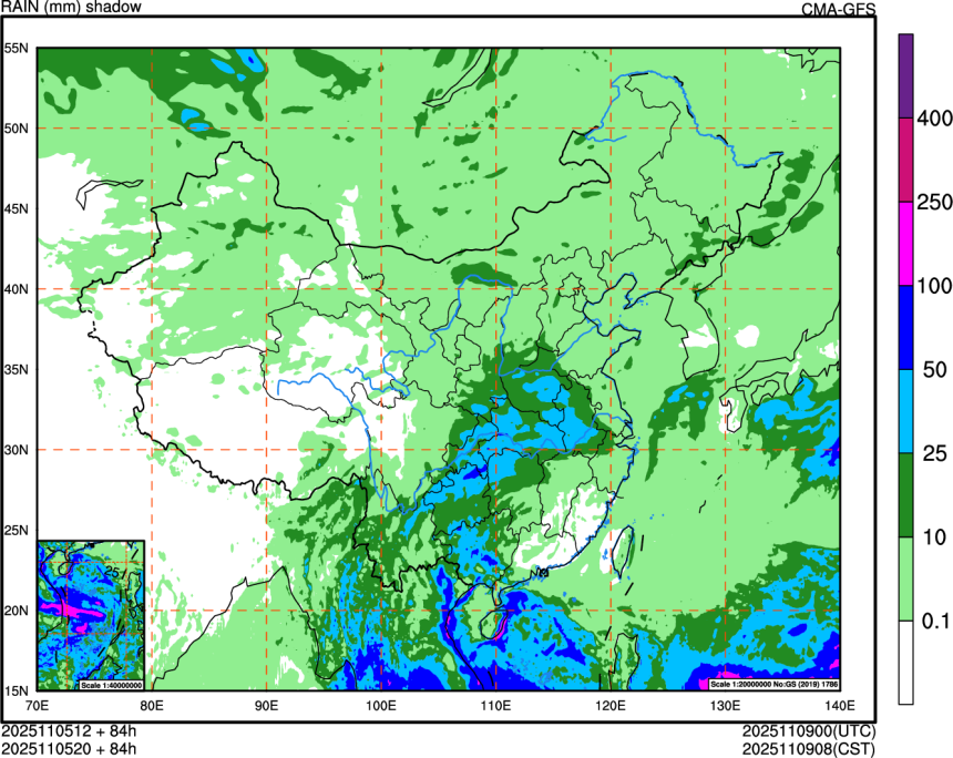 11/05 20时 +084小时