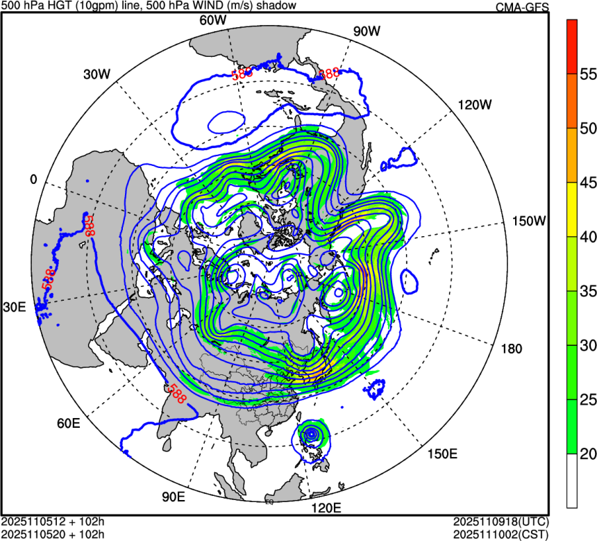 11/05 12时 +102小时