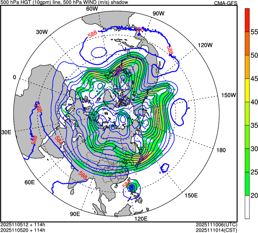 11/05 12时 +114小时