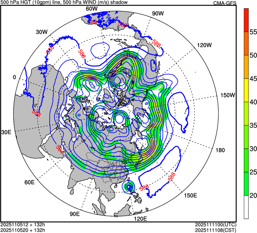 11/05 12时 +132小时