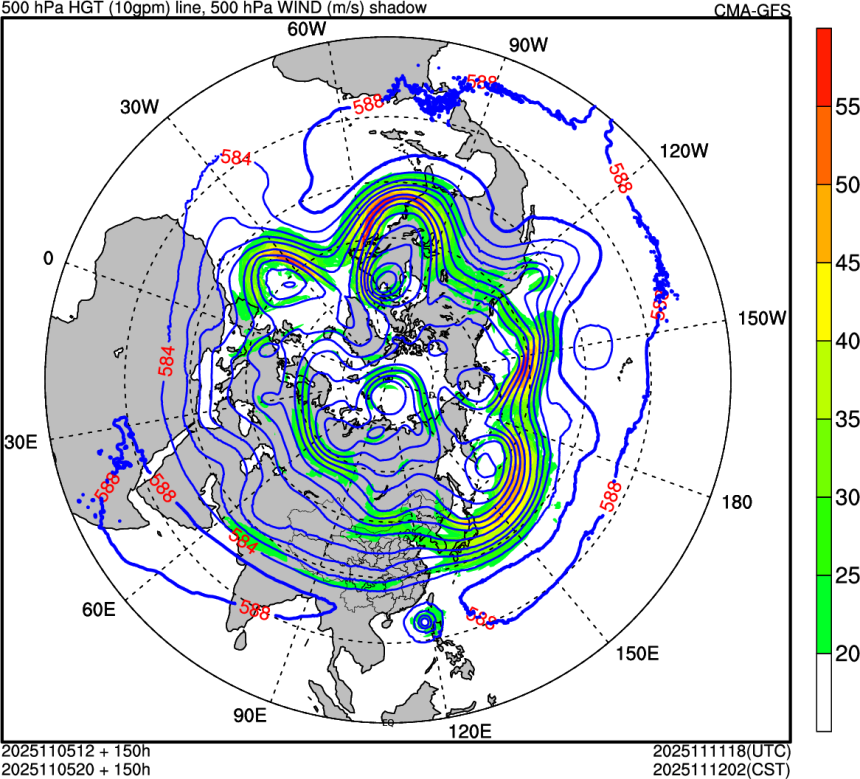 11/05 12时 +150小时