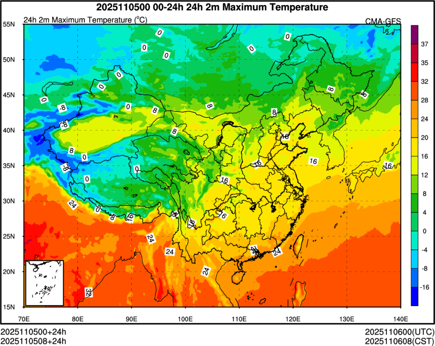 11/05 00时 +024小时