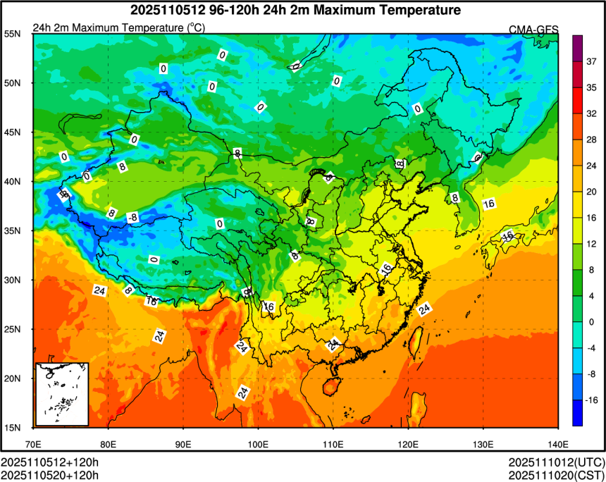 11/05 12时 +120小时