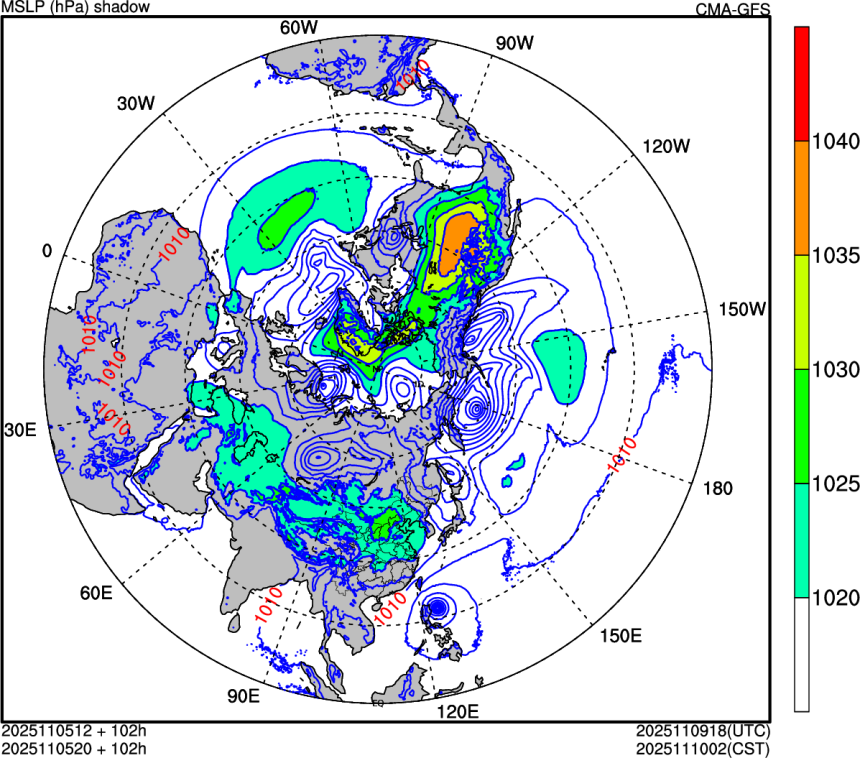 11/05 12时 +102小时