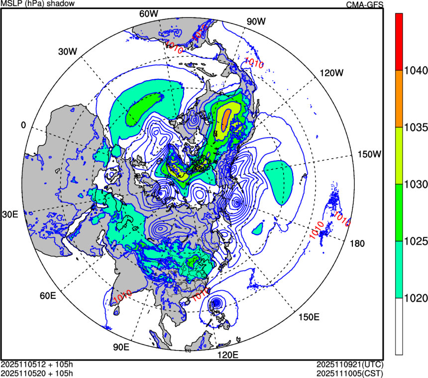 11/05 12时 +105小时