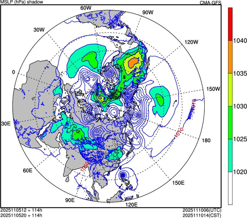 11/05 12时 +114小时