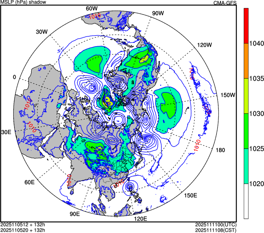 11/05 12时 +132小时