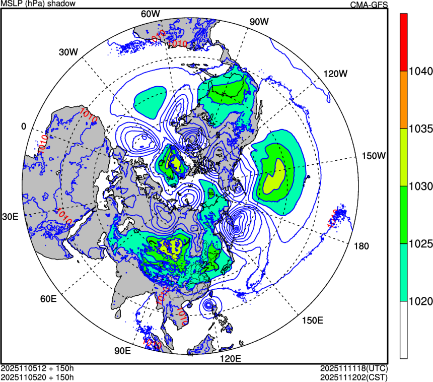 11/05 12时 +150小时