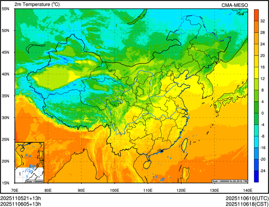 11/05 21时 +013小时