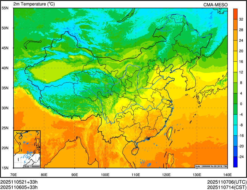 11/05 21时 +033小时