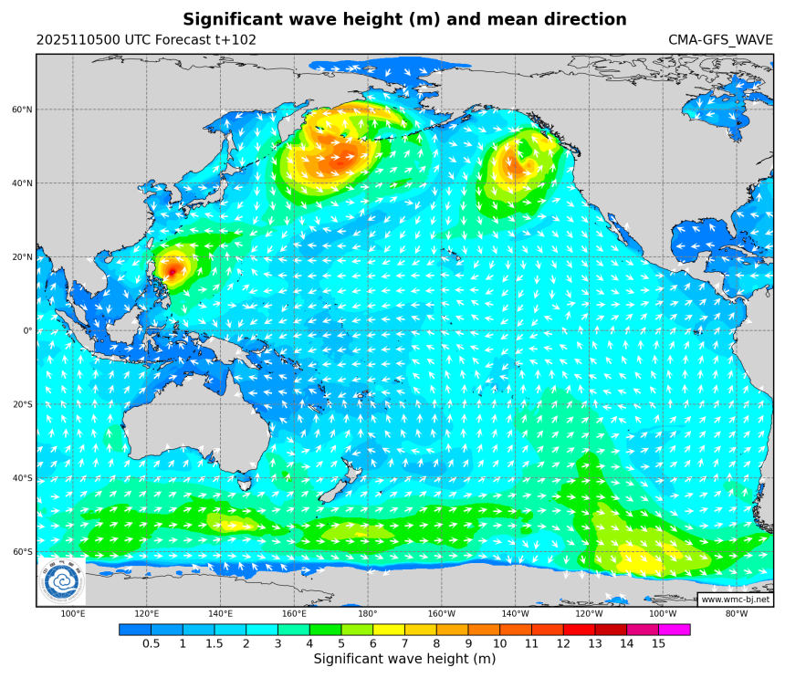 11/05 08时 +102小时