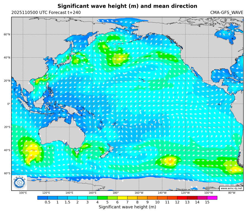 11/05 08时 +240小时