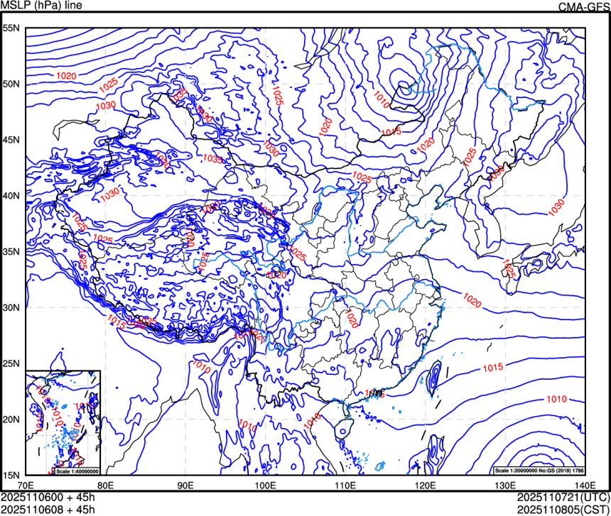 11/06 00时 +045小时