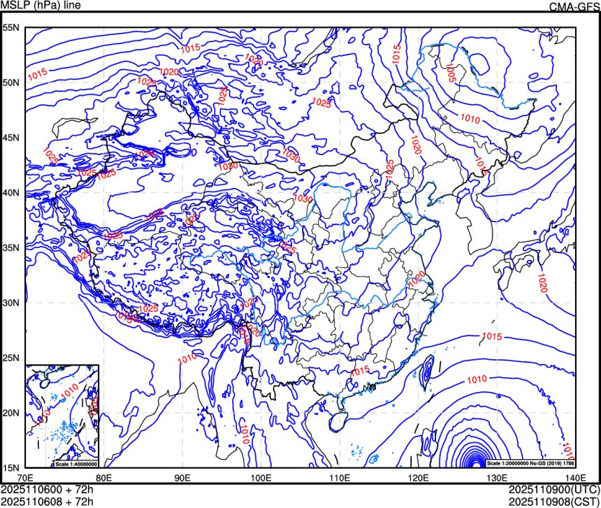11/06 00时 +072小时