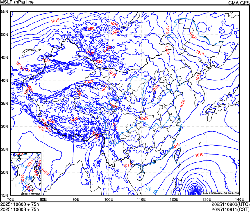 11/06 00时 +075小时