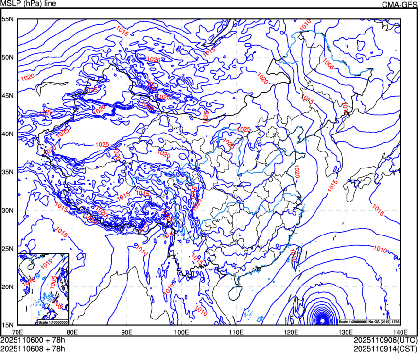 11/06 00时 +078小时