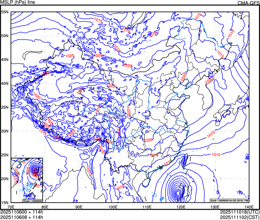 11/06 00时 +114小时