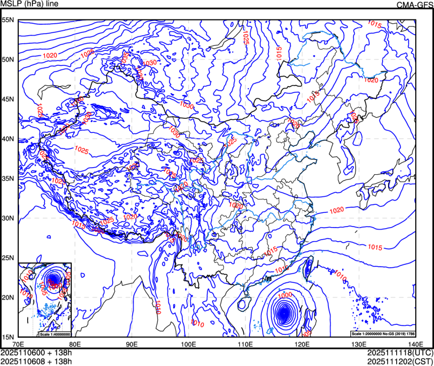 11/06 00时 +138小时