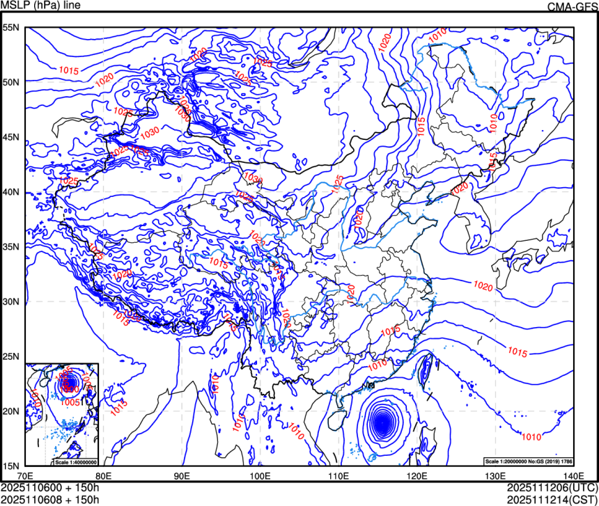 11/06 00时 +150小时