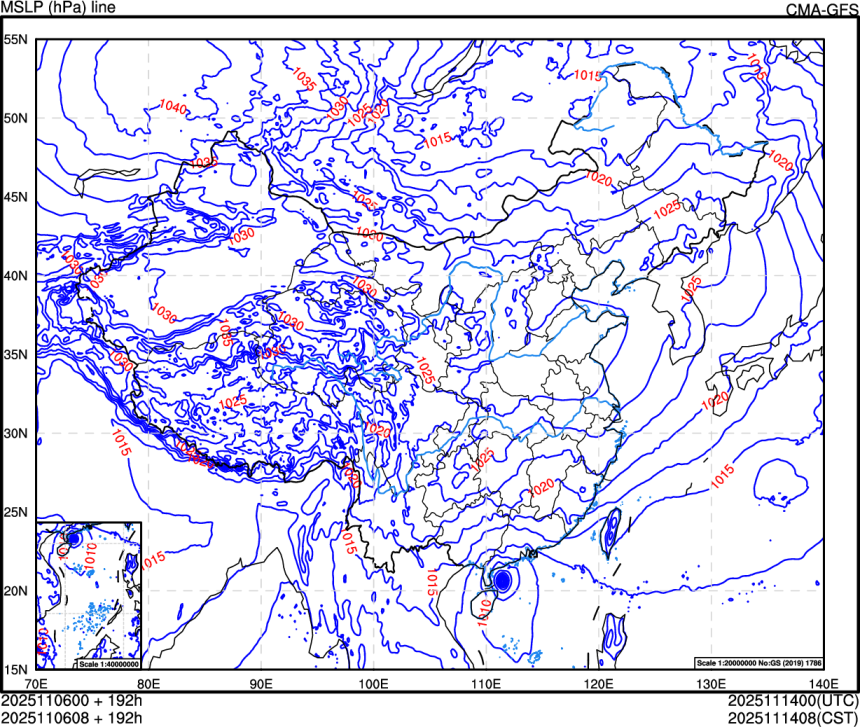 11/06 00时 +192小时