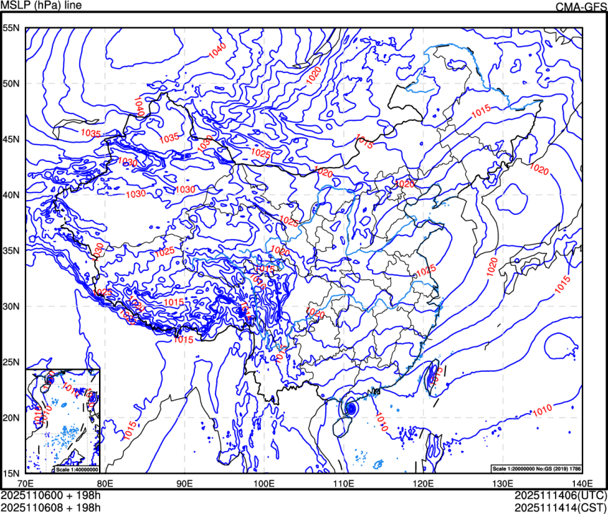 11/06 00时 +198小时