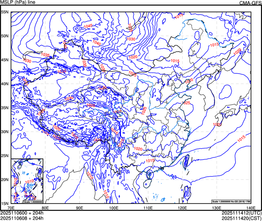 11/06 00时 +204小时