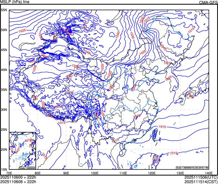 11/06 00时 +222小时