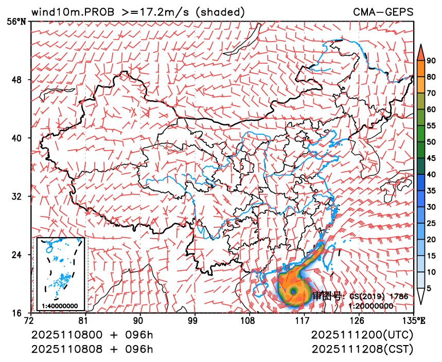 11/08 08时 +096小时
