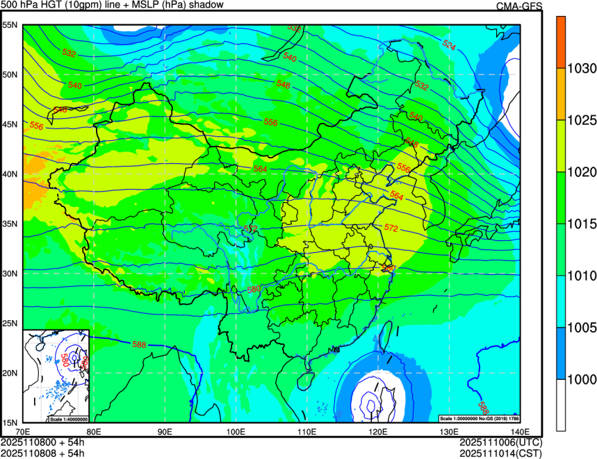 11/08 00时 +054小时