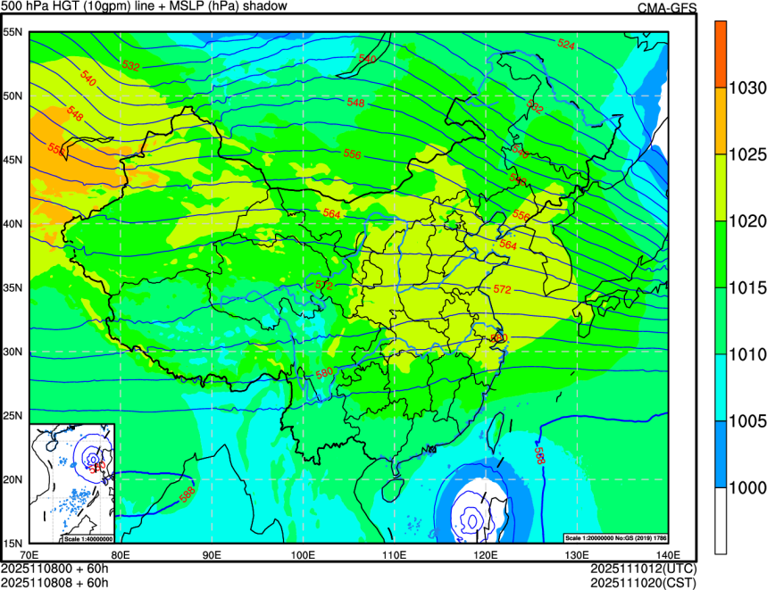 11/08 00时 +060小时