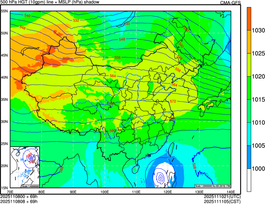 11/08 00时 +069小时