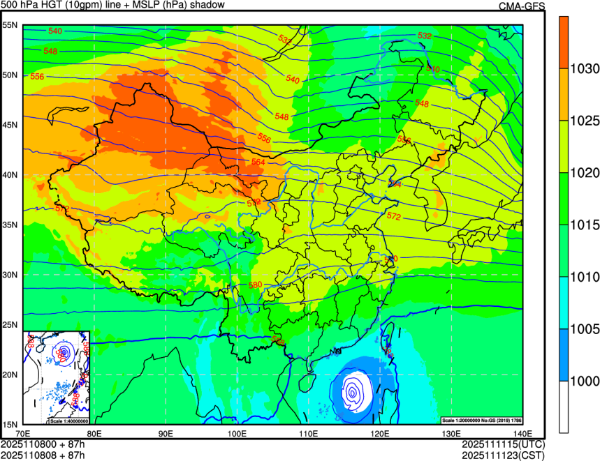 11/08 00时 +087小时