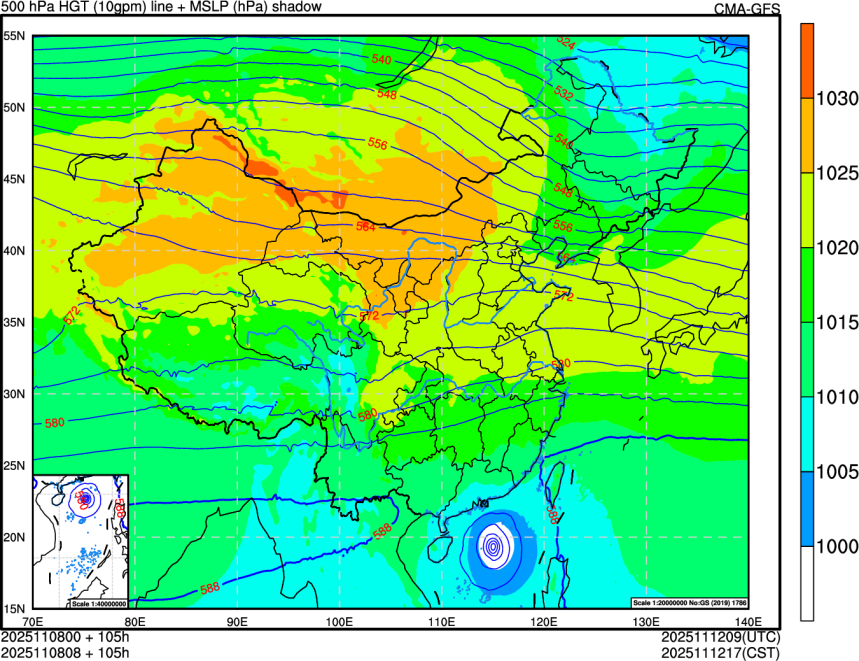 11/08 00时 +105小时