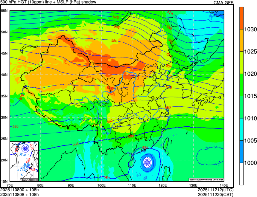 11/08 00时 +108小时