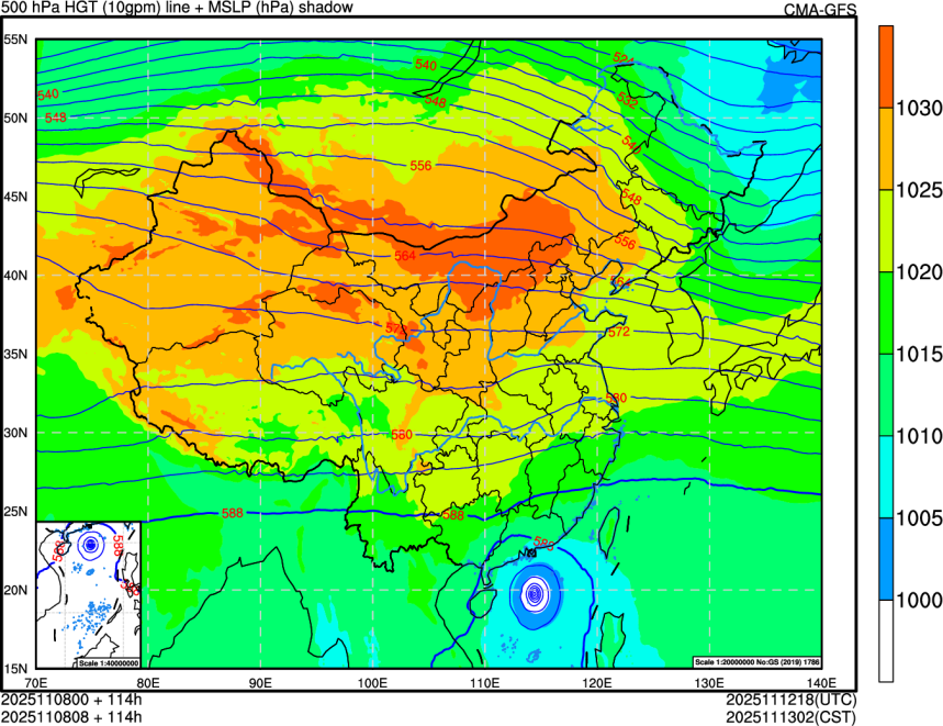 11/08 00时 +114小时