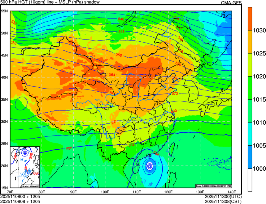 11/08 00时 +120小时