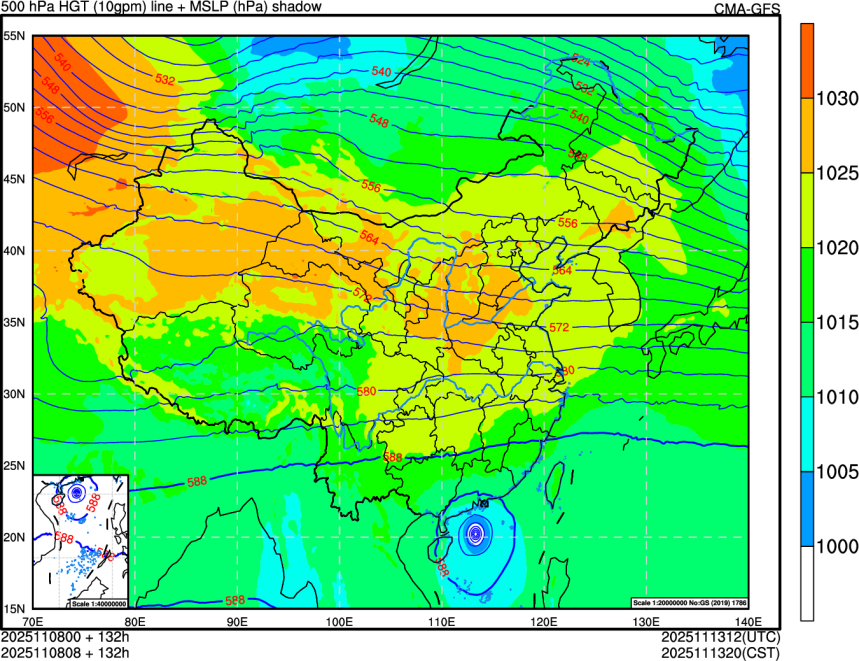 11/08 00时 +132小时