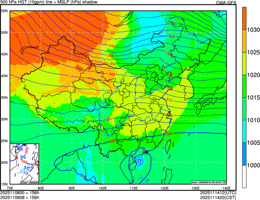 11/08 00时 +156小时