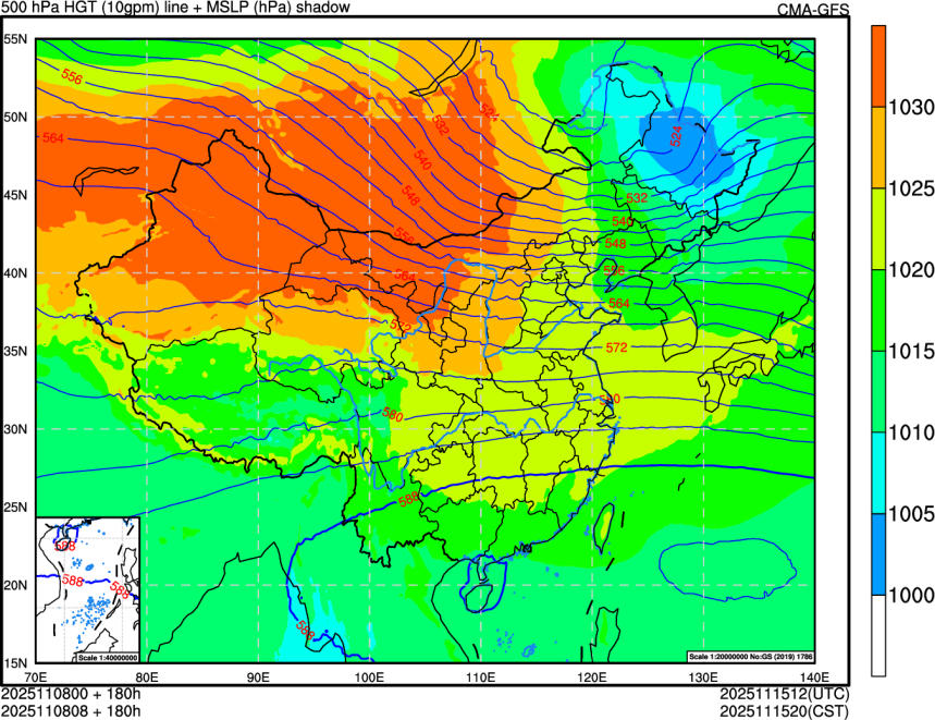 11/08 00时 +180小时