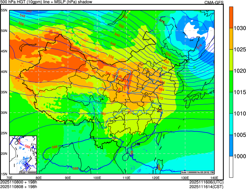 11/08 00时 +198小时