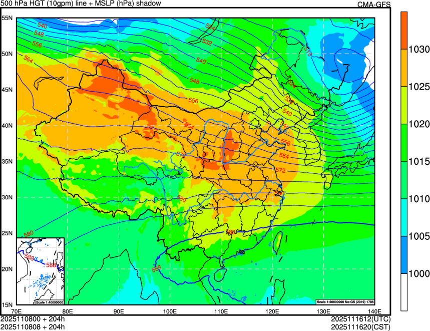 11/08 00时 +204小时