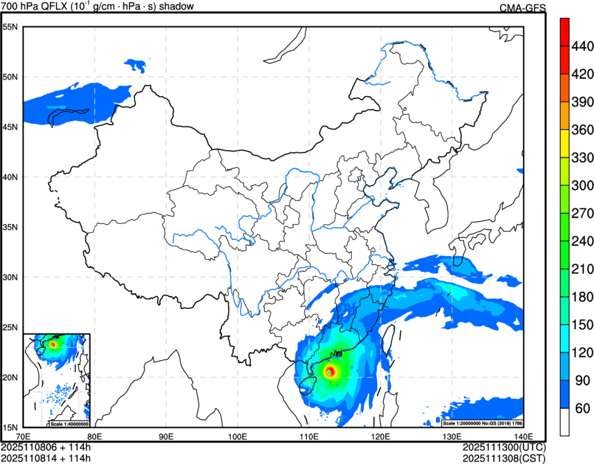 11/08 06时 +114小时