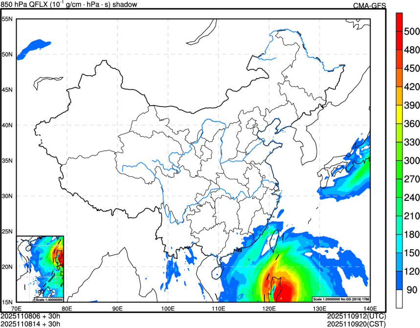 11/08 06时 +030小时