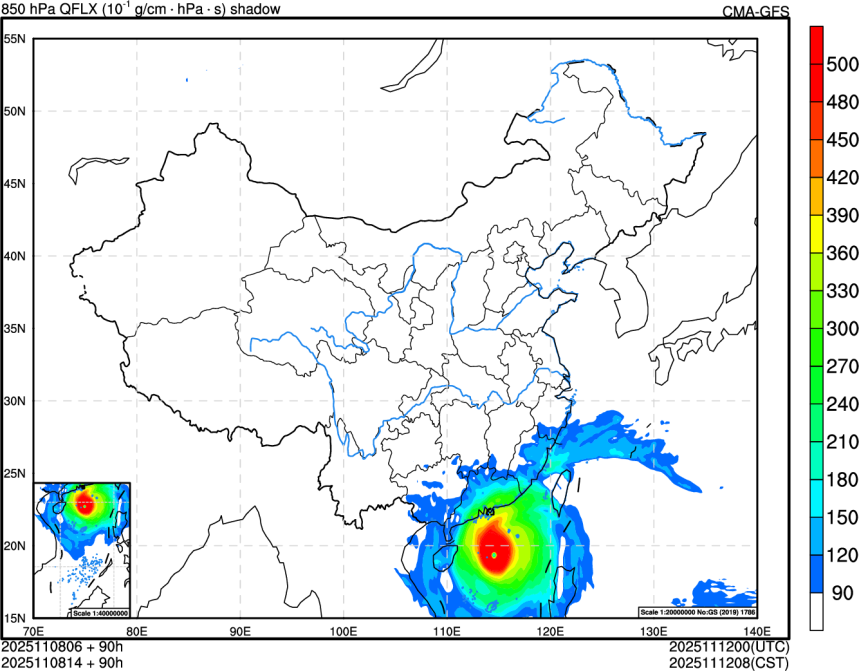 11/08 06时 +090小时