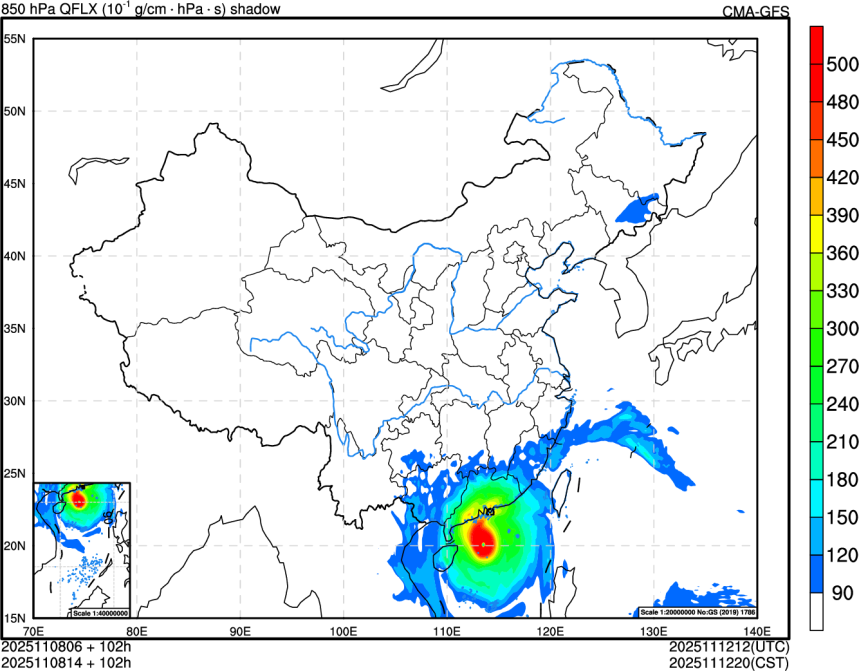 11/08 06时 +102小时