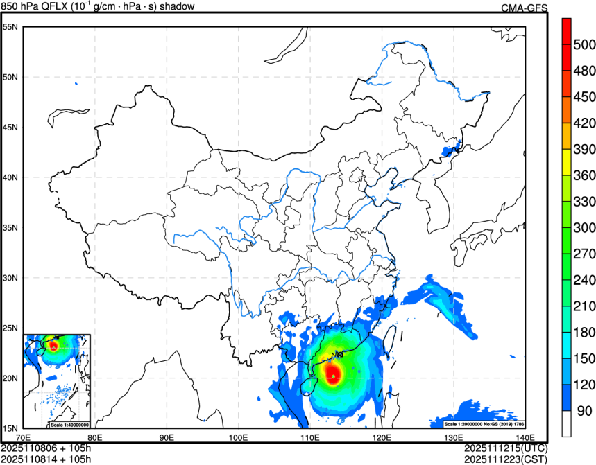 11/08 06时 +105小时