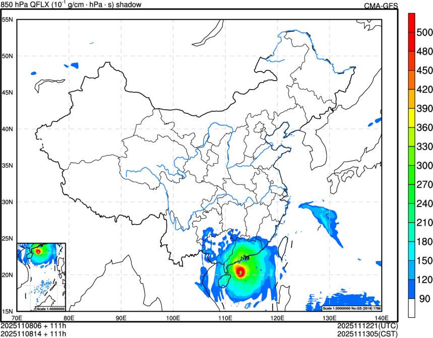 11/08 06时 +111小时