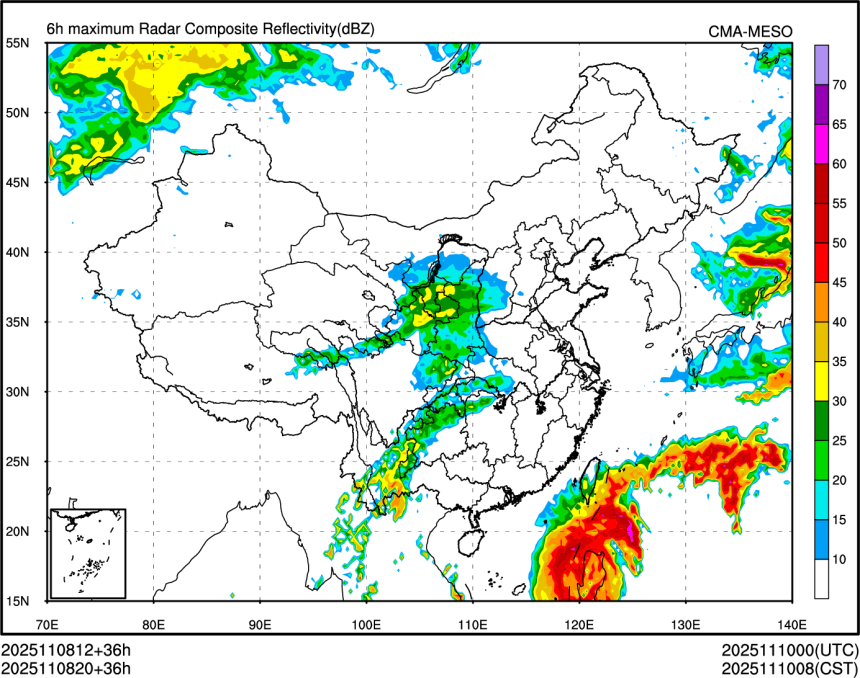 11/08 20时 +030小时